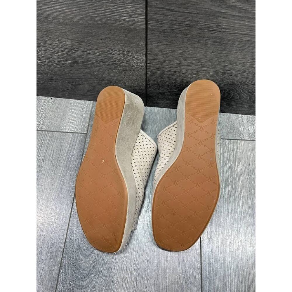 Johnson & Murphy cream perforated wedge slides Cream 8.5 Medium S000102 - Picture 10 of 11